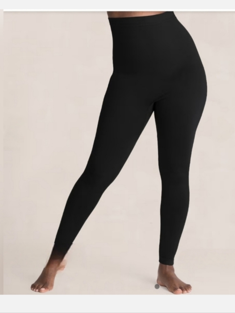 Shapermint Essentials Black Leggings Women's Large High Waisted Compression - Picture 4 of 13